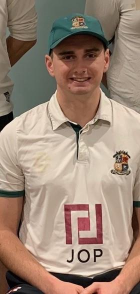 Jack Harries - bowled superbly for Pembroke as he took 4 for 10 in three overs